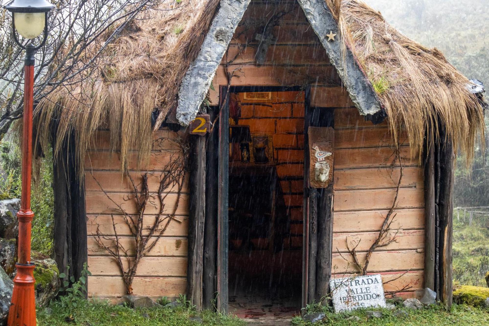 Hosteria Dos Chorreras Cuenca Exterior foto