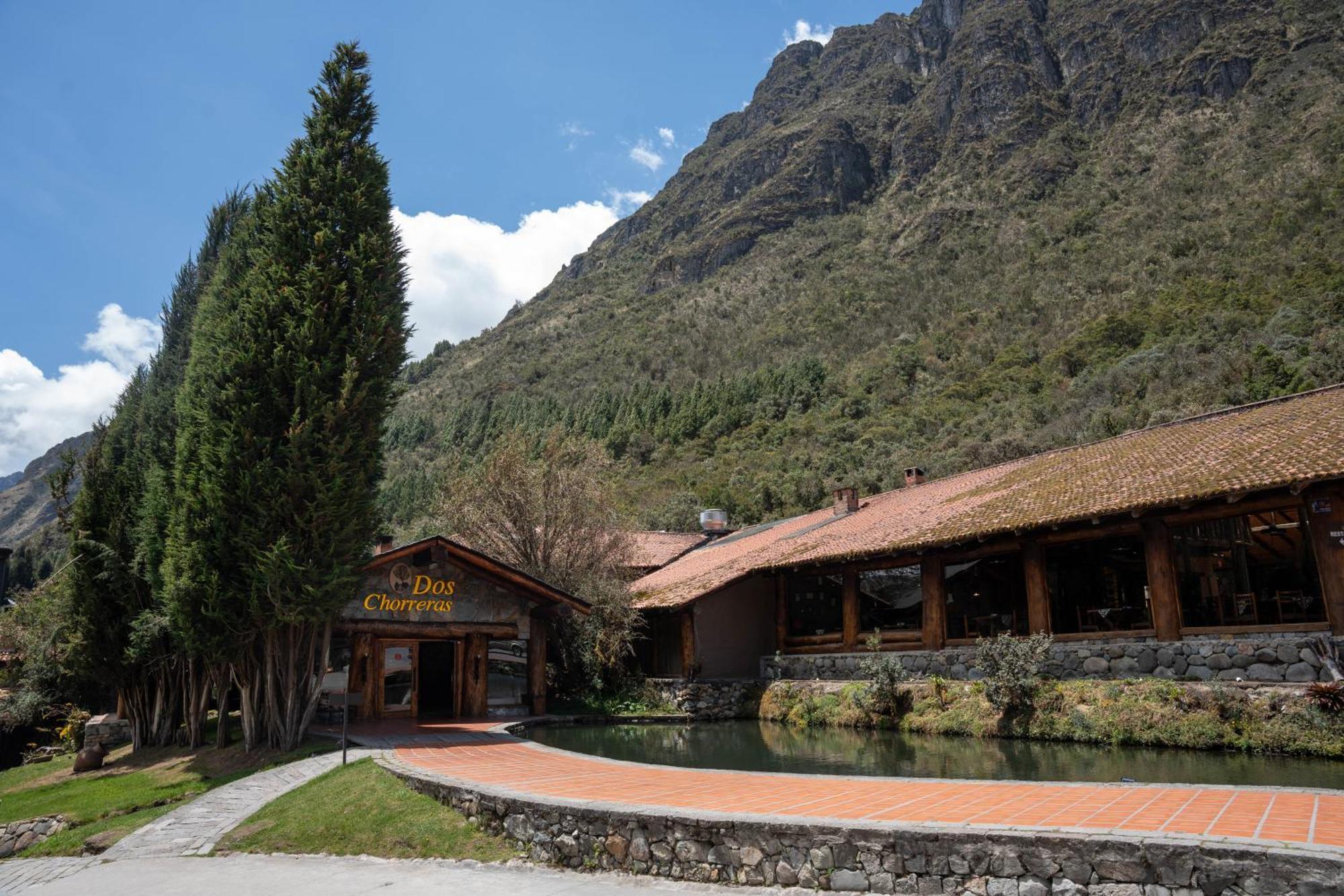 Hosteria Dos Chorreras Cuenca Exterior foto