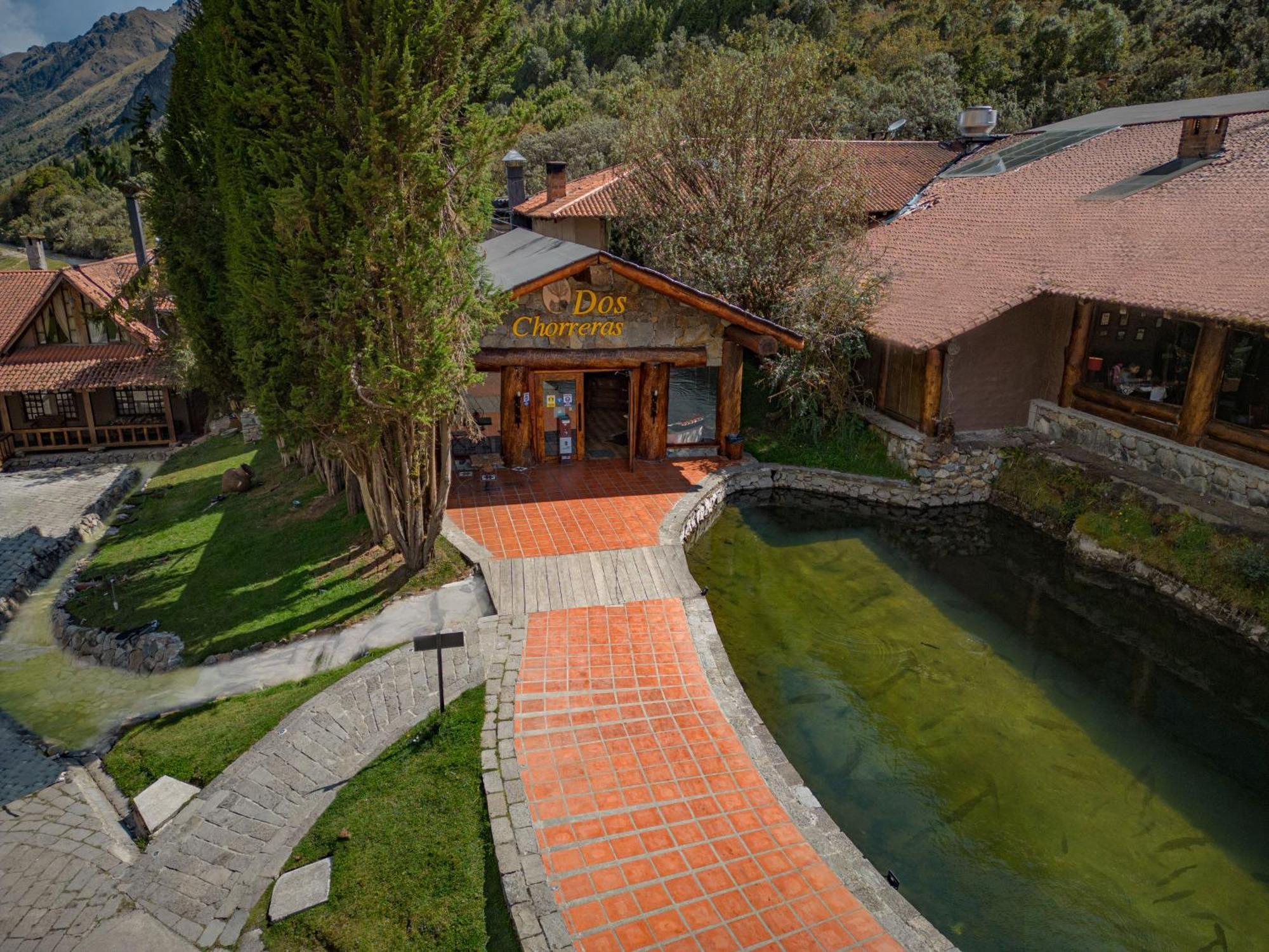Hosteria Dos Chorreras Cuenca Exterior foto